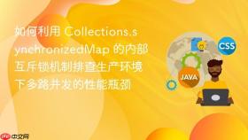 如何利用 collections.synchronizedmap 的内部互斥锁机制排查生产环境下多路并发的性能瓶颈