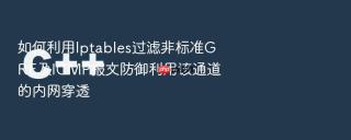 如何利用Iptables过滤非标准GRE及ICMP报文防御利用该通道的内网穿透