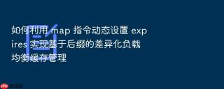 如何利用 map 指令动态设置 expires 实现基于后缀的差异化负载均衡缓存管理