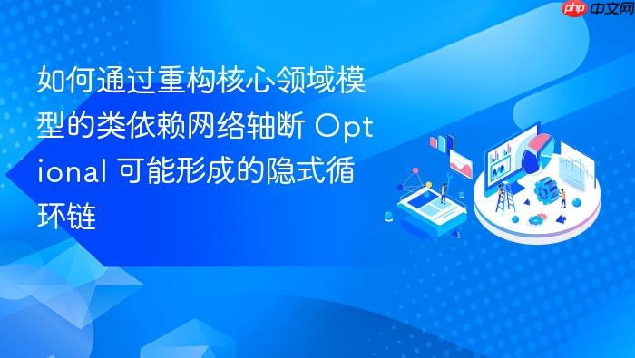 如何通过重构核心领域模型的类依赖网络轴断 optional 可能形成的隐式循环链