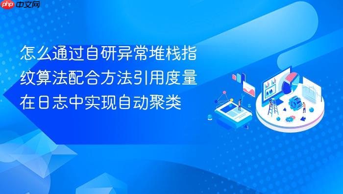 怎么通过自研异常堆栈指纹算法配合方法引用度量在日志中实现自动聚类