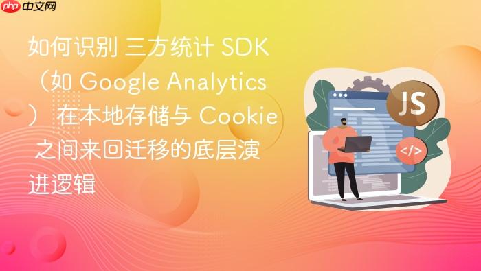 如何识别 三方统计 sdk(如 google analytics) 在本地存储与 cookie 之间来回迁移的底层演进逻辑