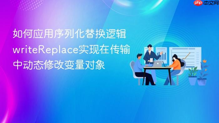 如何应用序列化替换逻辑writereplace实现在传输中动态修改变量对象