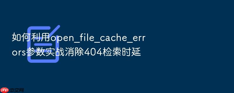 如何利用open_file_cache_errors参数实战消除404检索时延