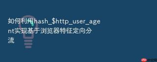 如何利用hash_$http_user_agent实现基于浏览器特征定向分流