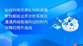 如何利用无界队列的非阻断性膨胀边界分析系统在遭遇网络极端抖动时的内存瞬时爬升曲线