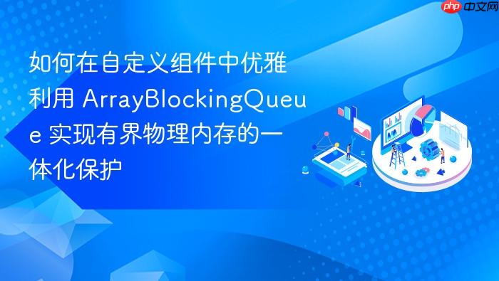 如何在自定义组件中优雅利用 arrayblockingqueue 实现有界物理内存的一体化保护