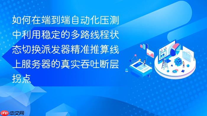 如何在端到端自动化压测中利用稳定的多路线程状态切换派发器精准推算线上服务器的真实吞吐断层拐点