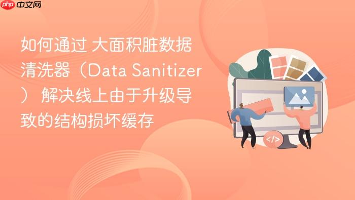 如何通过 大面积脏数据清洗器(data sanitizer) 解决线上由于升级导致的结构损坏缓存