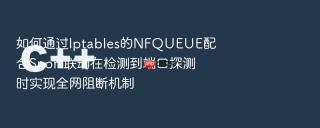 如何通过iptables的nfqueue配合snort联动在检测到端口探测时实现全网阻断机制