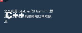 怎么利用iptables的hashlimit模块针对特定系统服务端口精准限流