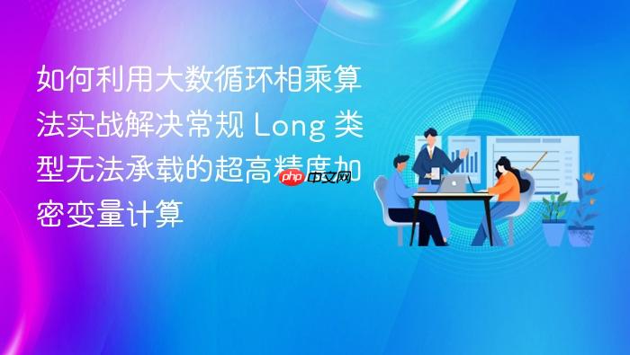 如何利用大数循环相乘算法实战解决常规 long 类型无法承载的超高精度加密变量计算