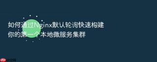 如何通过nginx默认轮询快速构建你的第一个本地微服务集群