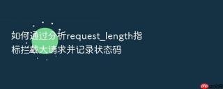 如何通过分析request_length指标拦截大请求并记录状态码