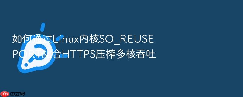如何通过linux内核so_reuseport配合https压榨多核吞吐