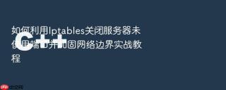如何利用Iptables关闭服务器未使用端口并加固网络边界实战教程
