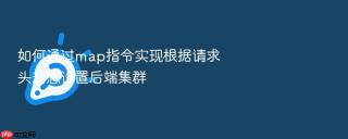 如何通过map指令实现根据请求头动态设置后端集群