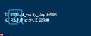如何利用ssl_verify_depth限制证书链多级轮询的底层深度