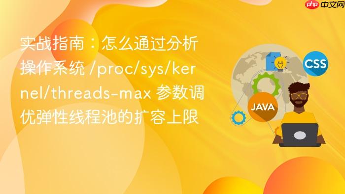 实战指南:怎么通过分析操作系统 /proc/sys/kernel/threads-max 参数调优弹性线程池的扩容上限