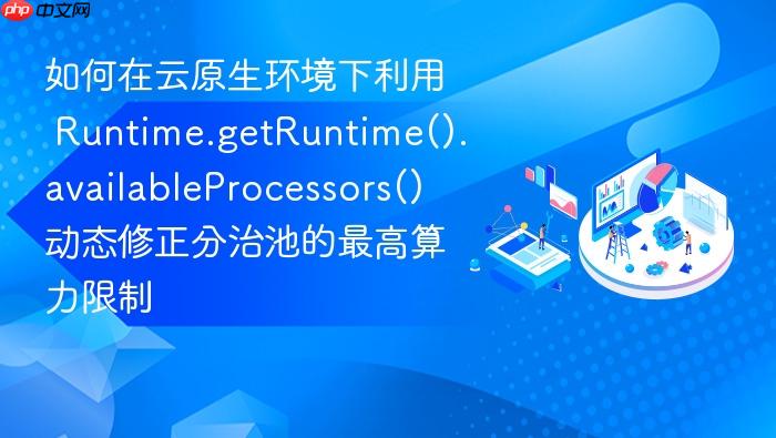 如何在云原生环境下利用 runtime.getruntime().availableprocessors() 动态修正分治池的最高算力限制