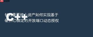针对重要核心资产如何实现基于硬件ID绑定的开放端口动态授权