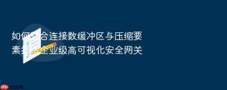 如何整合连接数缓冲区与压缩要素打造企业级高可视化安全网关