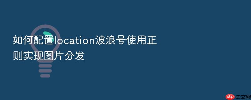 如何配置location波浪号使用正则实现图片分发
