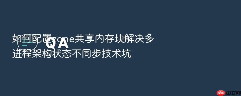 如何配置zone共享内存块解决多进程架构状态不同步技术坑