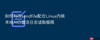 如何利用sendfile配合linux内核本地aio激活日志读取极限