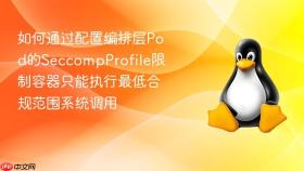 如何通过配置编排层Pod的SeccompProfile限制容器只能执行最低合规范围系统调用