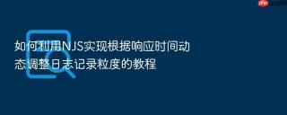 如何利用NJS实现根据响应时间动态调整日志记录粒度的教程