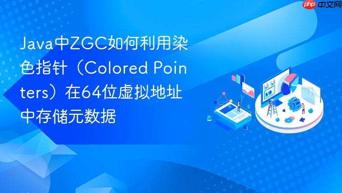 java中zgc如何利用染色指针(colored pointers)在64位虚拟地址中存储元数据