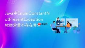 java中enumconstantnotpresentexception枚举常量不存在异常