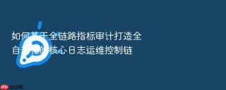 如何基于全链路指标审计打造全自动化的核心日志运维控制链