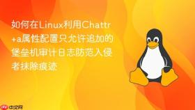 如何在Linux利用Chattr +a属性配置只允许追加的堡垒机审计日志防范入侵者抹除痕迹