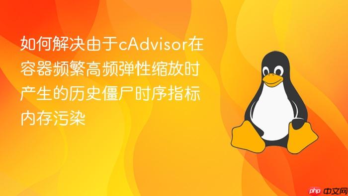 如何解决由于cadvisor在容器频繁高频弹性缩放时产生的历史僵尸时序指标内存污染