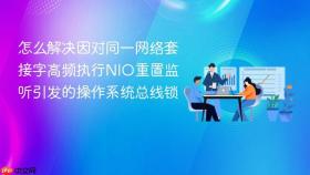 怎么解决因对同一网络套接字高频执行nio重置监听引发的操作系统总线锁