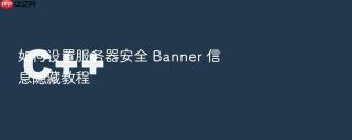 如何设置服务器安全 Banner 信息隐藏教程