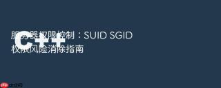 服务器权限控制:suid sgid 权限风险消除指南