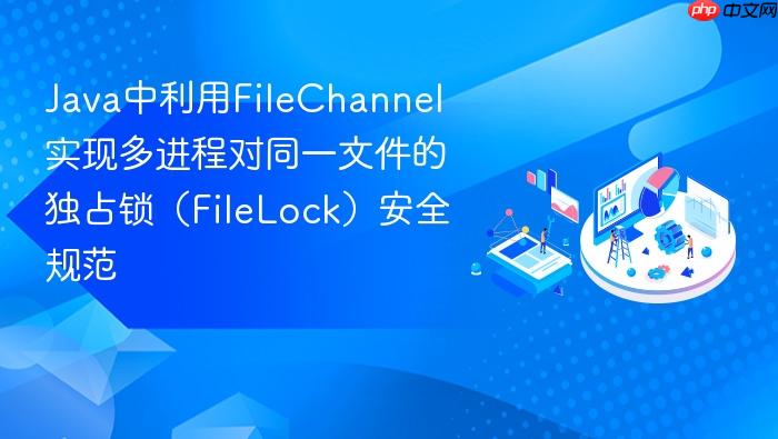 java中利用filechannel实现多进程对同一文件的独占锁(filelock)安全规范