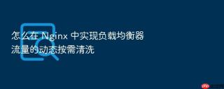 怎么在 nginx 中实现负载均衡器流量的动态按需清洗