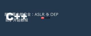 服务器内核安全:aslr 与 dep 防护开启教程