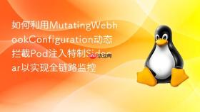 如何利用mutatingwebhookconfiguration动态拦截pod注入特制sidecar以实现全链路监控
