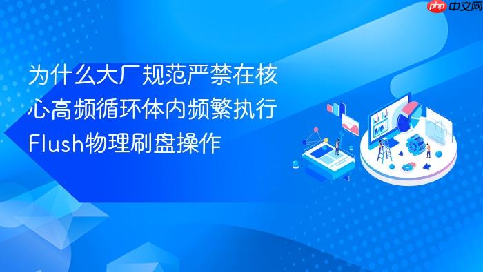 为什么大厂规范严禁在核心高频循环体内频繁执行flush物理刷盘操作