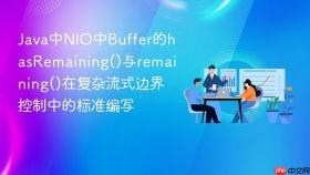 Java中NIO中Buffer的hasRemaining()与remaining()在复杂流式边界控制中的标准编写