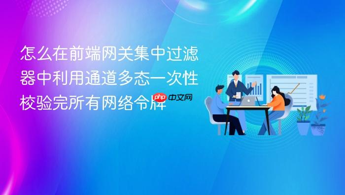 怎么在前端网关集中过滤器中利用通道多态一次性校验完所有网络令牌