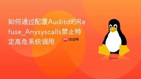 如何通过配置Auditd的Refuse_Anysyscalls禁止特定高危系统调用