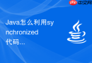 Java怎么利用synchronized代码块精准控制锁的颗粒度教程