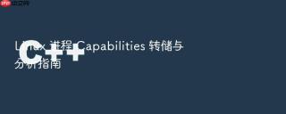Linux 进程 Capabilities 转储与分析指南