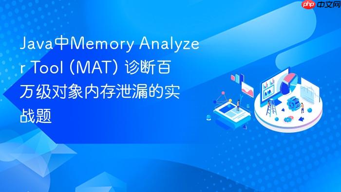 java中memory analyzer tool (mat) 诊断百万级对象内存泄漏的实战题